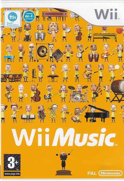 Wii Music - Nintendo Wii (B Grade) (Genbrug)